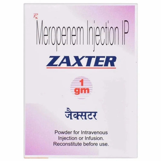 Zaxter-1gm Injection (Meropenem)